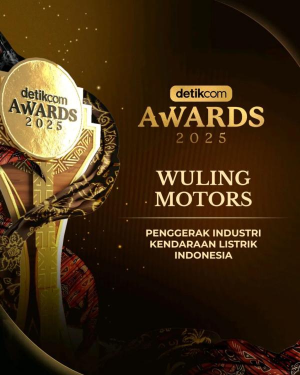 Wuling Indonesia Named 2025 'Leading Enterprise in Indonesia's Electric Vehicle Industry
